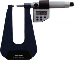 Dijital Derin Çemberli Mikrometre 0-25mm