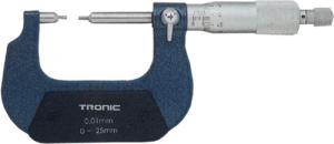 Küçük Ölçüm Ağızlı Mikrometre 25-50mm