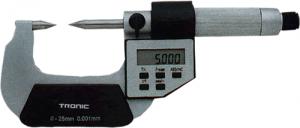 Dijital Nokta (Sivri) Uçlu Mikrometre 0-25mm